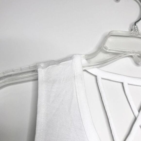 CHASER Cool Jersey Strappy Scoop Back Muscle Tank  - Picture 7 of 11